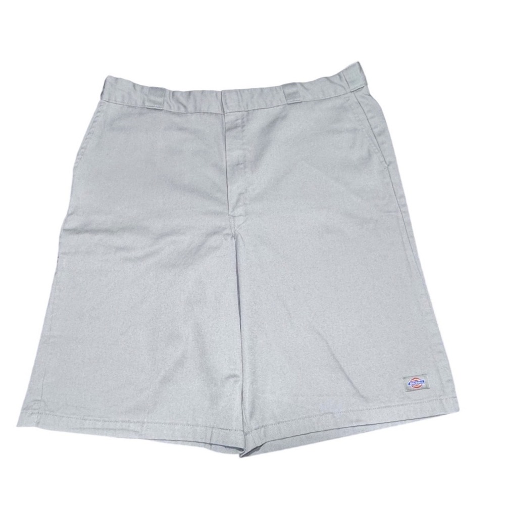 Dickies Work Shorts Mens 42 Loose Fit Multi-Pocket Khaki Tan Twill Cargo Skater